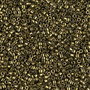 Margele Delica, 11/0, Galvanized Olive - 0456