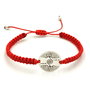 Bratara impletita tip martisor, argint 925, model cu Pomul Vietii