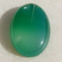 Cabochon agata verde degrade aprox 30x20x7 mm