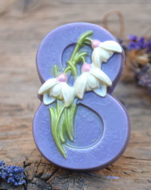 Fleur de Lavande-sapun fin cu lavanda si matase-BlueScent