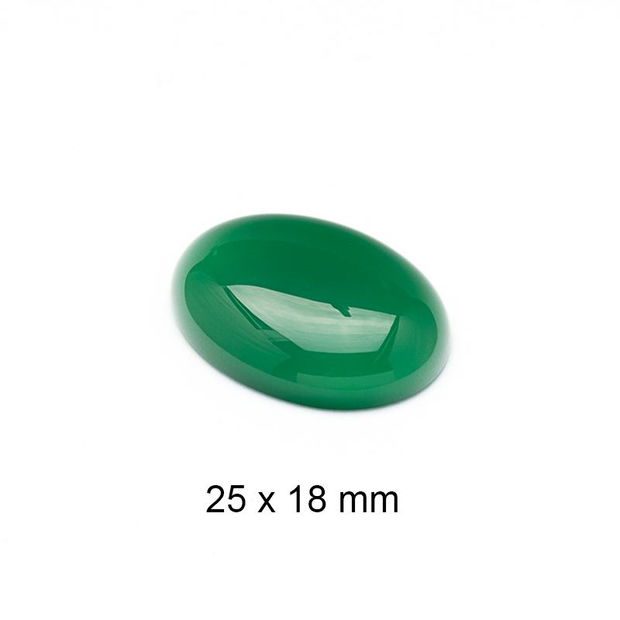 Cabochon Agat, 25 x 18 mm, A-942