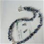 Set semiprețioase Opal și Lapis lazuli, Albastru marin ,Cadouri 8 Martie