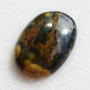 Cabochon ocean jasper (INDIA - lucrat manual) aprox 27.3x18.5x5.6 mm