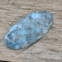 Cabochon larimar (foarte mare), 59x29 mm