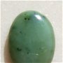 Cabochon 2 din jad nefrit (INDIA - lucrat manual) aprox 32.4x22.4x5.7 mm