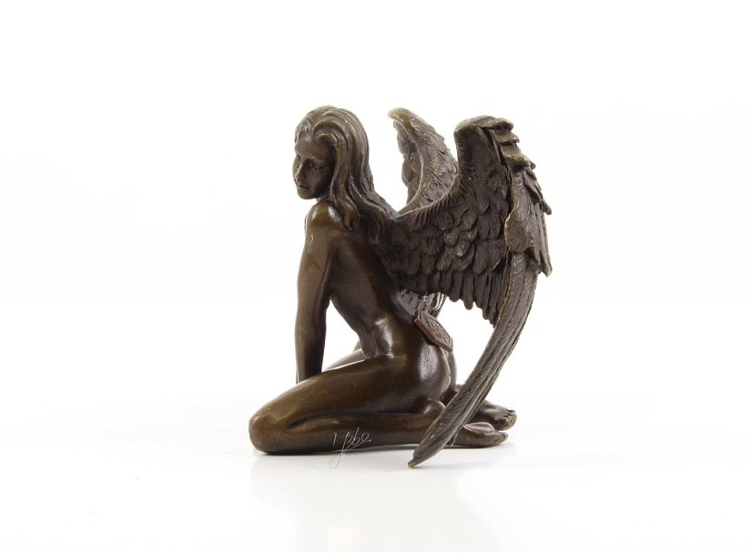Ingeras - statueta erotica din bronz