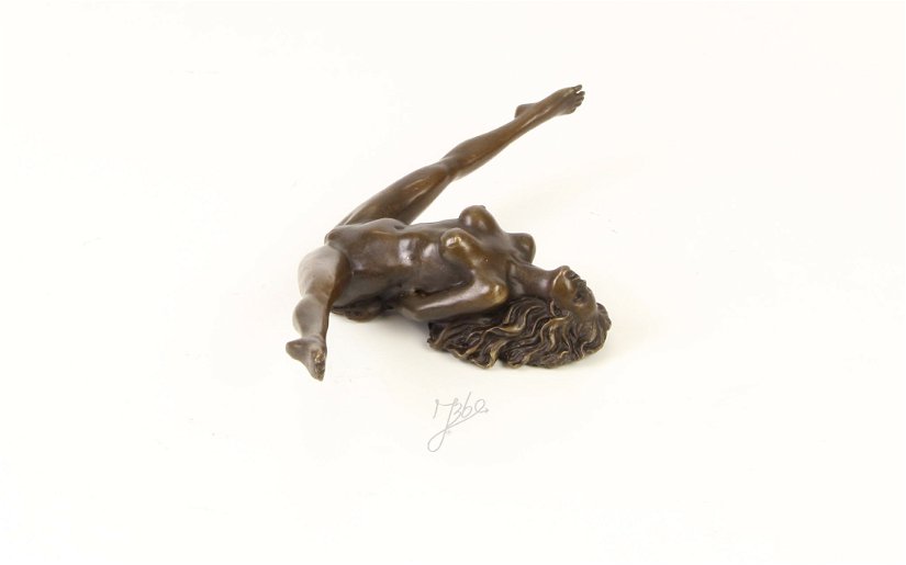 Nud - statueta erotica din bronz