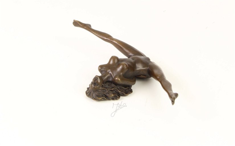 Nud - statueta erotica din bronz