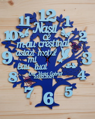 Ceas pentru nasii de botez