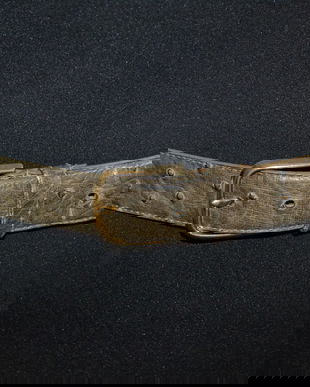 Curea din piele de strut