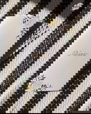 Meniu nunta flori crem, trandafiri, flori albe, meniu nunta, nunta rustica, meniuri pe orice design