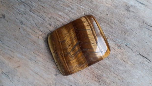 Cabochon ochi de tigru, 34x29 mm