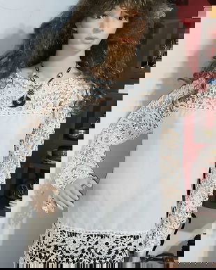 Bluza  dantela marime m