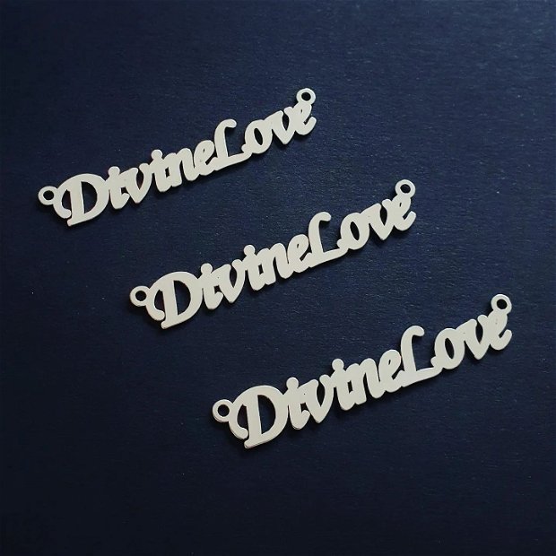 Colier argint Divine Love