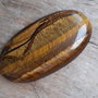 Cabochon ochi de tigru, 42x23 mm