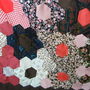Cuvertura hexagon quilt