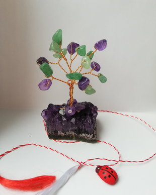 Tree of life cu Ametist și Aventurin