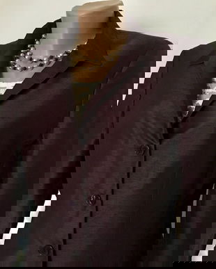 Sacou imitatie mătase naturala GWeber , violetinchis