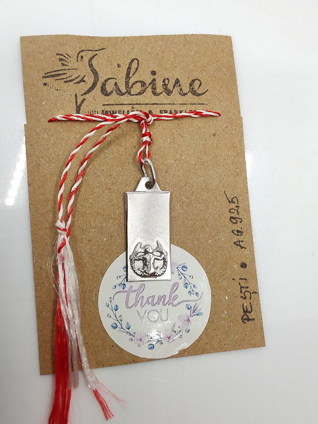 Martisor pandantiv PESTI din argint 925