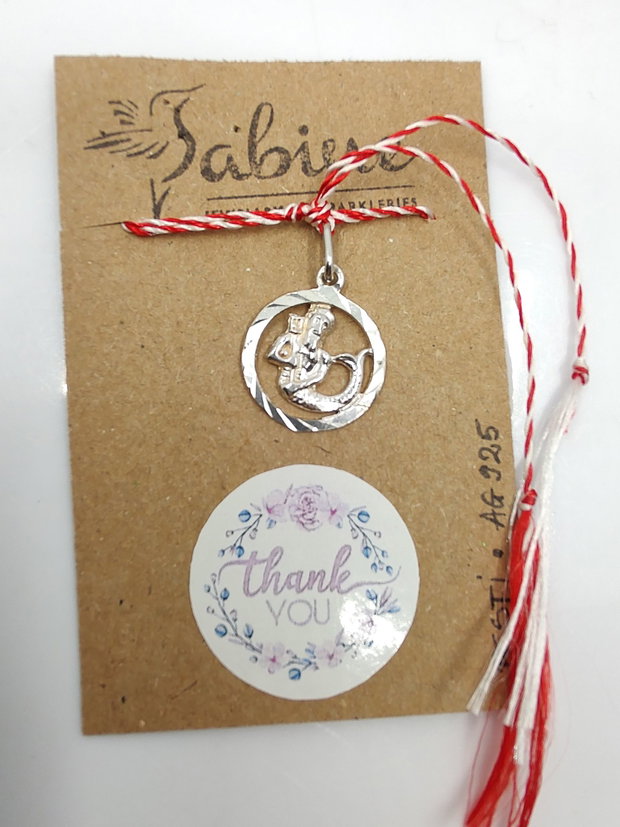 Martisor pandantiv PESTI din argint 925