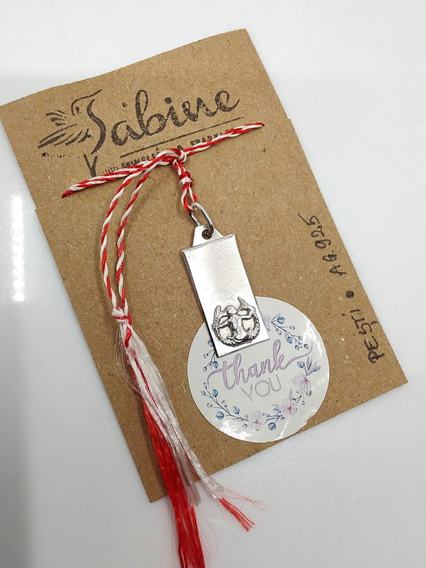 Martisor pandantiv PESTI din argint 925