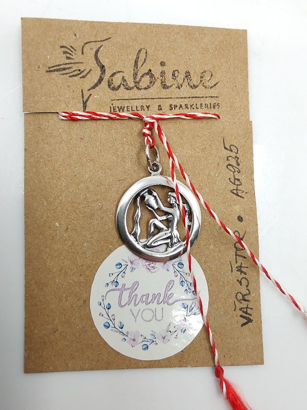 Martisor pandantiv VARSATOR din argint 925