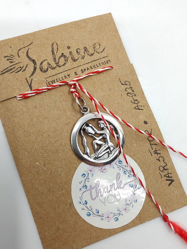 Martisor pandantiv VARSATOR din argint 925