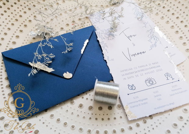 Invitatie Silver