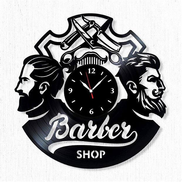 Barber shop - ceas de perete