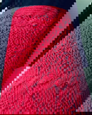 Fusta crosetata Alba Moda, noua