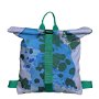 Rucsac Handmade tip Backpack, Picaturi de Acid Abstracte, Multicolor, 45x37 cm