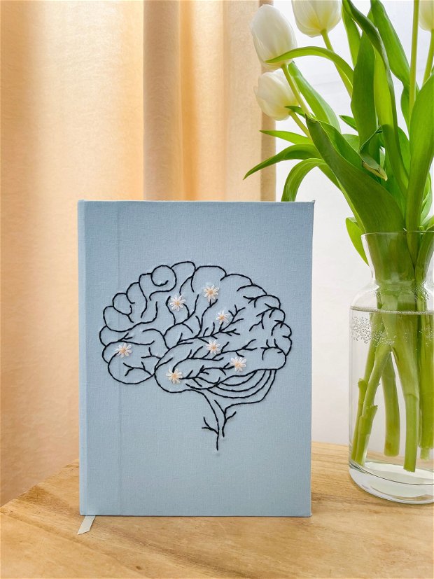 Agendă / Jurnal personalizat blooming brain