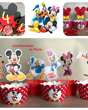 Toppers Mickey mouse si prietenii