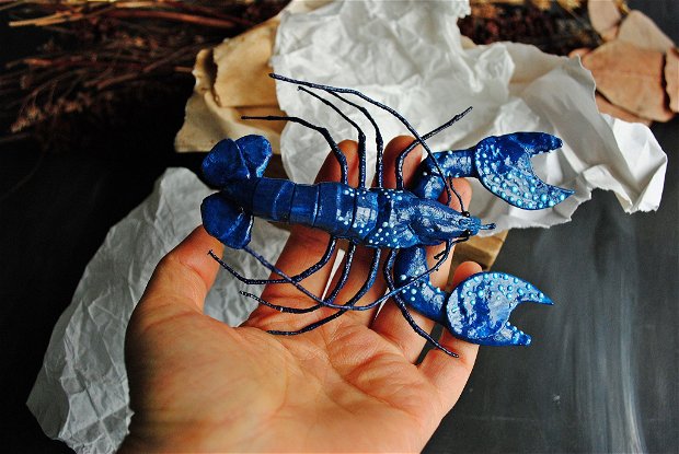 The blue lobster