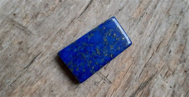 Cabochon lapis lazuli, 27x14 mm