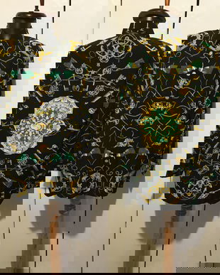 ELEGANCE PARIS BLUZA MATASE NATURALA PRINT BAROC