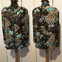 ELEGANCE PARS BLUZA MATASE NATURALA IMPRIMEU FLORAL