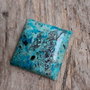Cabochon crisocola, 30x30 mm
