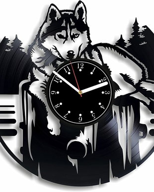 HUSKY - ceas de perete