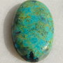 Cabochon crisocola (INDIA - lucrat manual) aprox 7x20.5x30.4 mm