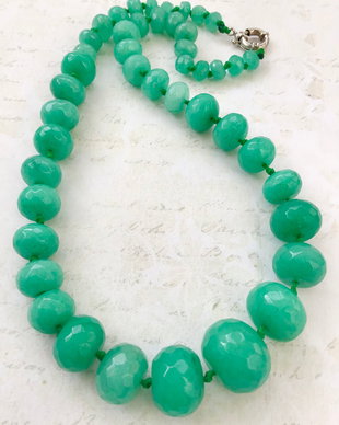 Colier Jad verde