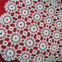 Nou fata de masa dantela bumbac 74cm