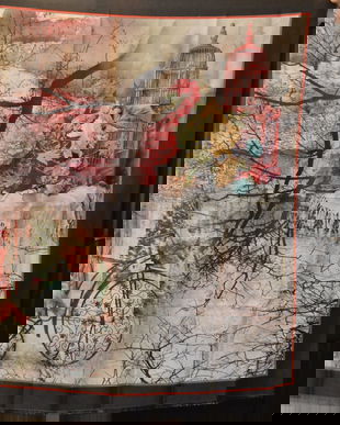 Esarfa matase Poloist