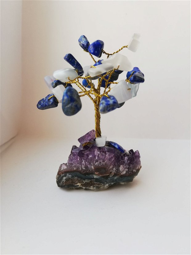 Tree of life cu Lapis lazuli si Ochi de pisica