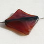 Agata usor gravata romb aprox 6x33x34.6 mm