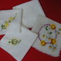 4 batiste cu broderie si dantela
