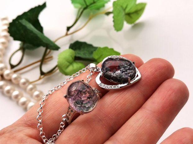 Colier phantom quartz