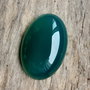 Cabochon agata verde, 30x20 mm