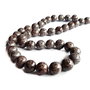 (5buc.) Obsidian snowflake maro 10mm    MG.0009.02