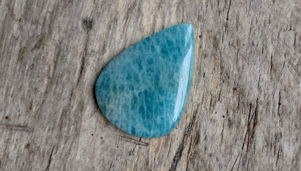 Cabochon amazonit, 40x30 mm